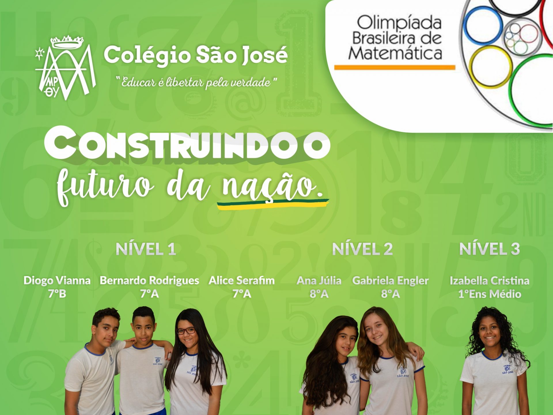 OBM 2016 Olimpí­ada Brasileira de Matemática